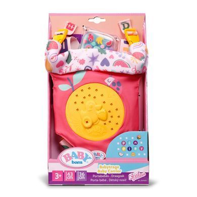 Рюкзак-кенгуру для куклы BABY BORN серии "Pinplay" &ndash; ЯРКАЯ ПРОГУЛКА 837603 фото