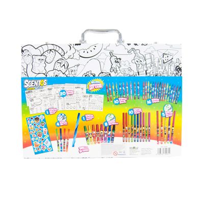 Ароматный набор для творчества - АРТ-КЕЙС (карандаши, ручки, маркеры, фломастеры, наклейки) 30081 фото