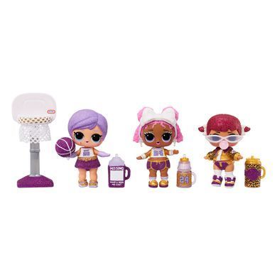 Игровой набор с куклой L.O.L. SURPRISE! серии "All Star Sports" &ndash; БАСКЕТБОЛИСТКИ (в асс., в диспл.) 579816 фото