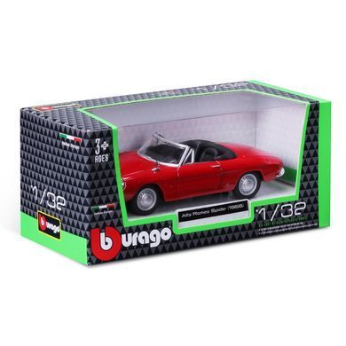 Автомодель &ndash; ALFA ROMEO SPIDER 1966 (1:32) 18-43047 фото