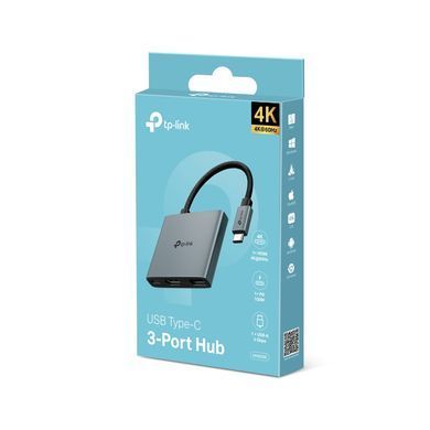 TP-Link Хаб USB UH3020C USB-C > 1xUSB3.0/1xUSBC (PD 100W)/1xHDMI UH3020C фото
