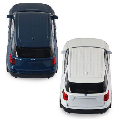 Автомодель - FORD EXPLORER 2023 (перламутрово-белый, голубой металлик) 250392W фото