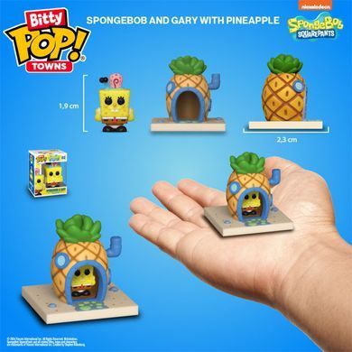 Набор фигурок BITTY POP! Town серии "Губка Боб Квадратные Штаны" &ndash; ГУБКА БОБ И ЕГО ДОМ 83638 фото