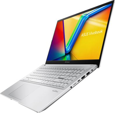 ASUS Ноутбук Vivobook Pro 15 M6500XU-LP018 15.6" FHD IPS, AMD R7-7840HS, 16GB, F1TB, NVD4050-6, NoOS, Сріблястий 90NB1202-M000M0 фото
