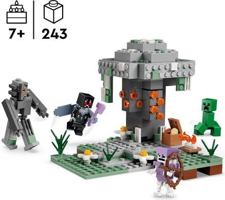LEGO Конструктор LEGO Minecraft Блідий сад 21586 фото
