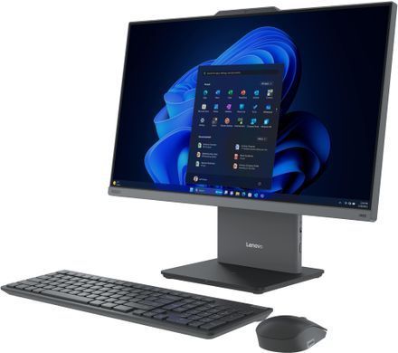 Lenovo Комп'ютер персональний моноблок Lenovo ThinkCentre neo 50a 24-G5 23.8" FHD IPS AG, Intel i7-13620H, 16GB, F512GB, UMA, WiFi, кл+м, без ОС, сірий 12SC000PUI фото