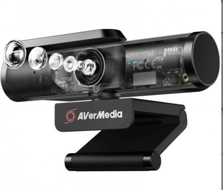 Веб-камера AVerMedia Live Streamer CAM PW513 4K Black 61PW513000AC фото