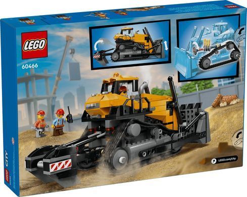 LEGO Конструктор LEGO City Жовтий бульдозер 60466 фото
