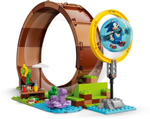 LEGO Конструктор Sonic the Hedgehog Змагання петлі Соніка на зеленому пагорбі 76994 фото