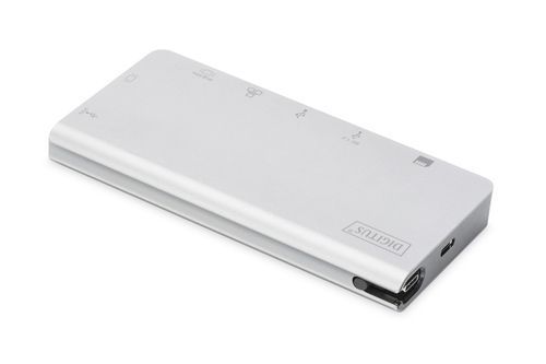 Digitus Хаб USB-C > HDMI/VGA/2xUSB-A/USB-C/SD/MicroSD/RJ54 DA-70866 фото
