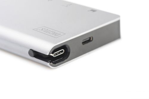 Digitus Хаб USB-C > HDMI/VGA/2xUSB-A/USB-C/SD/MicroSD/RJ54 DA-70866 фото