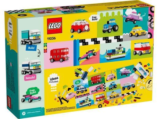 LEGO Конструктор Classic Творчі транспортні засоби 11036 фото