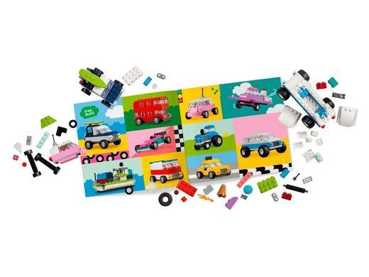 LEGO Конструктор Classic Творчі транспортні засоби 11036 фото