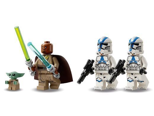 LEGO Конструктор STAR WARS Втеча на BARC спідері V29 75378 фото