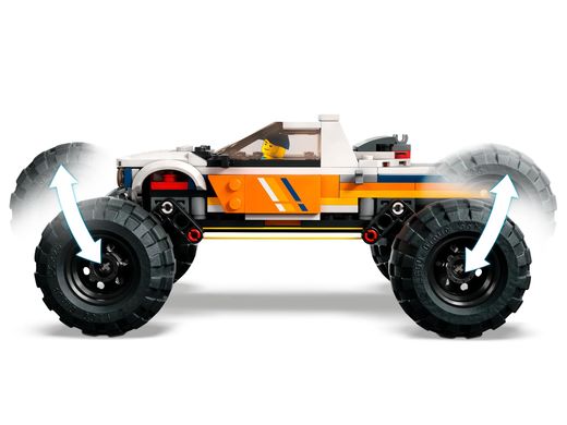 Конструктор LEGO City Пригоди на позашляховику 4x4 60387 фото