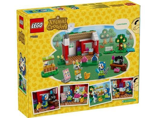 LEGO Конструктор LEGO Animal Crossing Крамниця одягу, що належить Able Sisters 77055 фото
