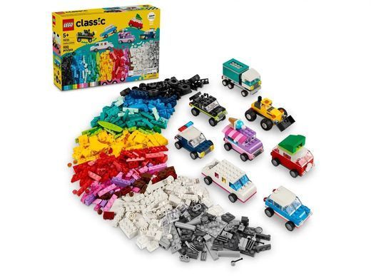LEGO Конструктор Classic Творчі транспортні засоби 11036 фото