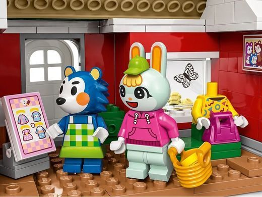 LEGO Конструктор LEGO Animal Crossing Крамниця одягу, що належить Able Sisters 77055 фото