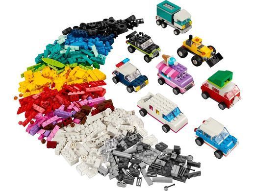 LEGO Конструктор Classic Творчі транспортні засоби 11036 фото