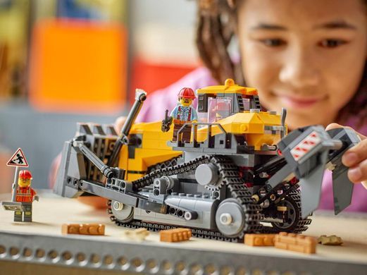 LEGO Конструктор LEGO City Жовтий бульдозер 60466 фото