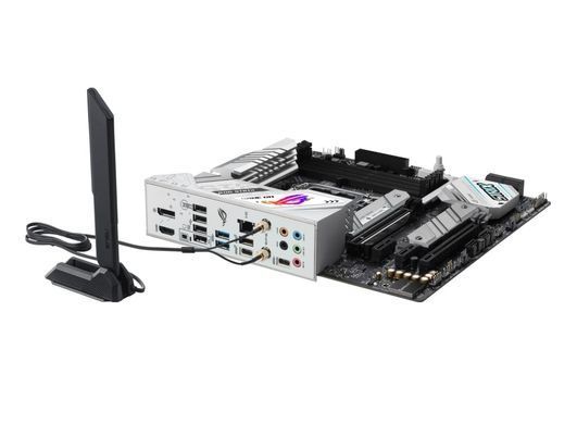 ASUS Материнcкая плата ROG STRIX B760-G GAMING WIFI s1700 B760 4xDDR5 M.2 HDMI DP Wi-Fi BT mATX 90MB1EQ0-M1EAY0 фото