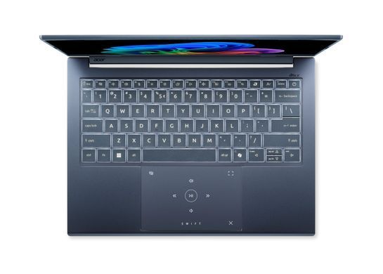Acer Ноутбук Acer Swift Go 14 SFG14-75 14" WUXGA OLED, Intel U9-288V, 32GB, F1TB, UMA, Win11, синій NX.JNBEU.004 фото