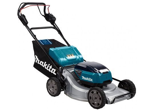 Makita Газонокосарка акумуляторна DLM533Z, 2х18В, 2300 м2, 70 л, 20 - 100 мм (10 позицій), 43.9 кг, SOLO DLM533Z фото