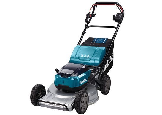 Makita Газонокосарка акумуляторна DLM533Z, 2х18В, 2300 м2, 70 л, 20 - 100 мм (10 позицій), 43.9 кг, SOLO DLM533Z фото
