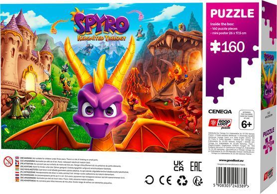 GoodLoot Пазл Spyro Reignited Trilogy Puzzles 160 эл. 5908305240389 фото