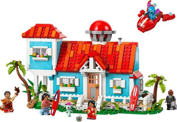 LEGO Конструктор Disney Classic Пляжний будинок Ліло і Стіч 43268 фото