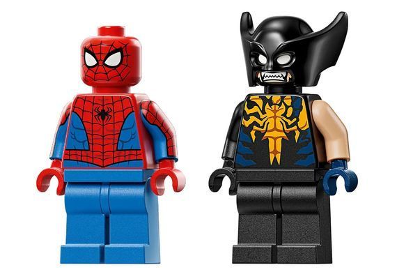 LEGO Конструктор LEGO Super Heroes Автомобіль Людини-павука vs. Отруєний Росомаха 76336 фото