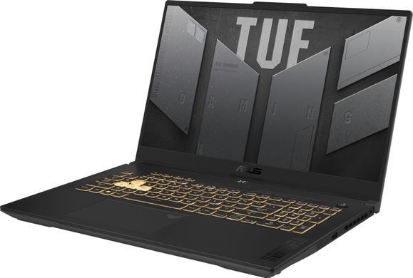 ASUS Ноутбук ASUS TUF Gaming F17 FX707VJB-HX063 17.3" FHD IPS, Intel 5 210H, 16GB, F512GB, NVD3050-6, NoOS, Сірий 90NR0MY5-M002H0 фото