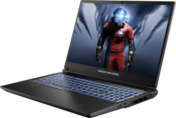 Dream Machines Ноутбук RG5060-15 15.6QHD IPS, Intel i9-14900HX, 16GB, F1TB, NVD5060-8, DOS, чорний RG5060-15UA29 фото
