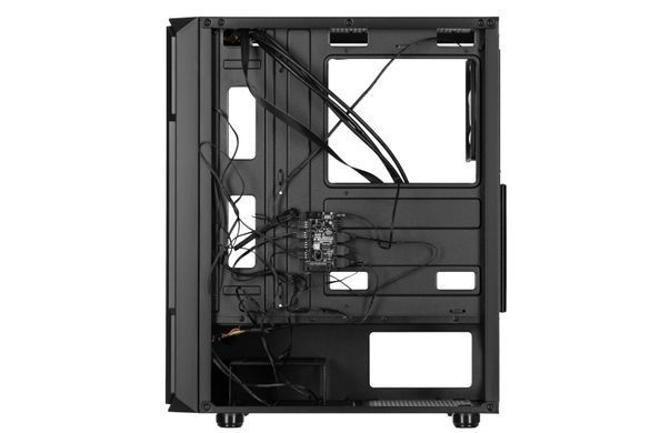 Корпус 2E Gaming Hexagon G338, без БЖ, 2xUSB 3.0, 1xUSB Type-C, 1x120mm, 3x120mm ARGB, TG Side Panel, ATX, чорний 2E-G338 фото