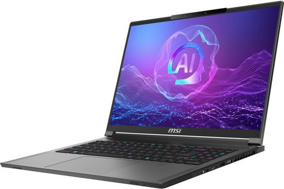 MSI Ноутбук Creator A16 AI+ A3XVGG 16 UHD, Ryzen AI 9 HX 370, 32GB, F2TB, NVD4070-8, W11P, серый 9S7-15FK24-266 фото