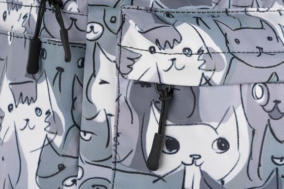 Рюкзак 2Е, TeensPack Cats, сірий 2E-BPT6114GC фото