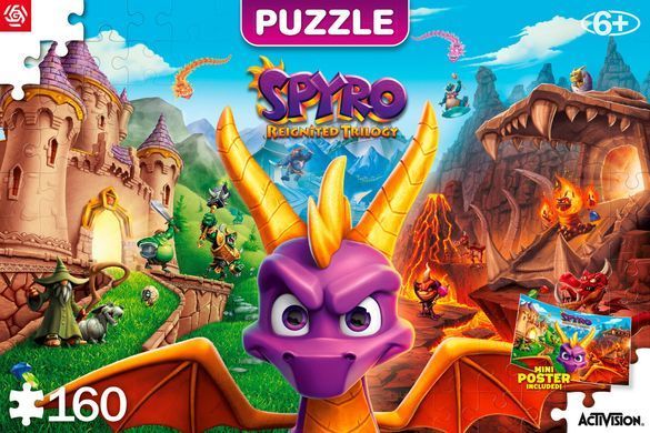 GoodLoot Пазл Spyro Reignited Trilogy Puzzles 160 эл. 5908305240389 фото