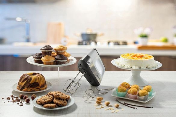 Gorenje Миксер ручной 500Вт, насадки-4, турборежим, белый-нерж M500DC фото