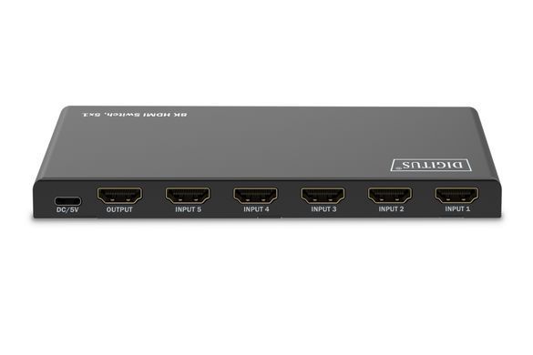 Digitus Відеокомутатор UHD HDMI (INx5 - OUTx1), 8K DS-55334 фото