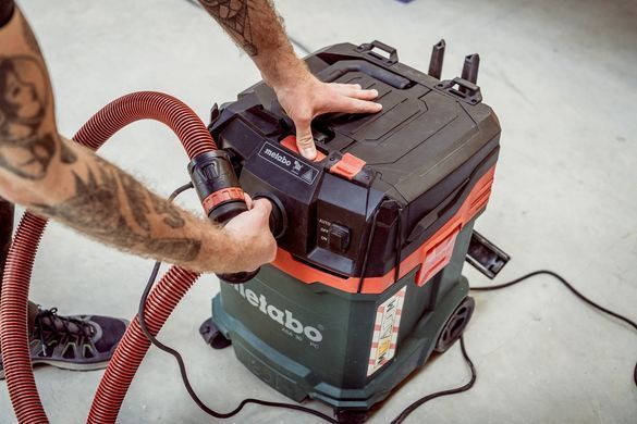 Metabo Пилосос професійний ASA 30 L PC 1200Вт 225мБар бак 30л 10.8кг 602086000 фото