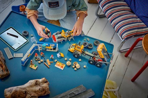 LEGO Конструктор LEGO City Самоскид і фронтальний ковшовий навантажувач 60494 фото