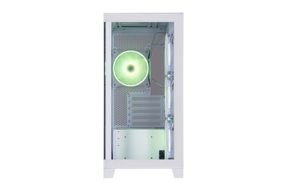 2E Gaming Корпус Fantom GK701W без БП 2xUSB3.0, 1xUSBType-C 4x120мм ARGB VGA 400мм LCS ready контроллер с пультом TG Side/Front Panel mATX белый 2E-GK701W фото