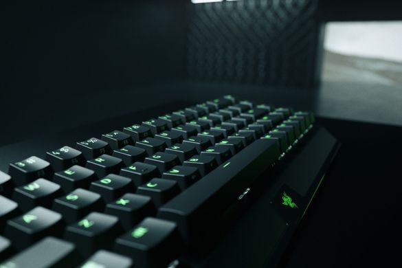 Клавіатура ігрова Razer BlackWidow V3 Mini HyperSpeed Green Switch WL/BT/USB RU RGB, Black RZ03-03891600-R3R1 фото