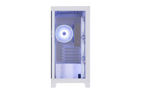 2E Gaming Корпус Fantom GK701W без БП 2xUSB3.0, 1xUSBType-C 4x120мм ARGB VGA 400мм LCS ready контроллер с пультом TG Side/Front Panel mATX белый 2E-GK701W фото
