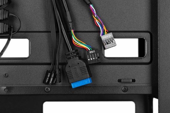 Корпус 2E Gaming Hexagon G338, без БЖ, 2xUSB 3.0, 1xUSB Type-C, 1x120mm, 3x120mm ARGB, TG Side Panel, ATX, чорний 2E-G338 фото