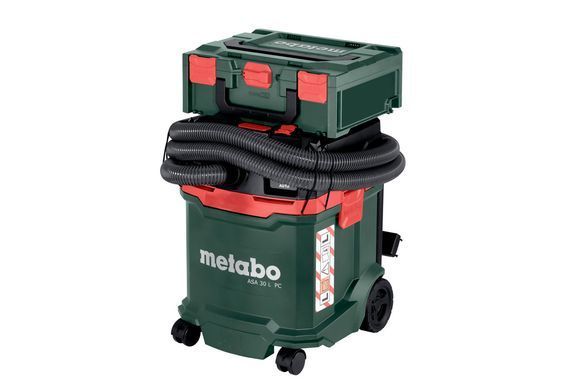 Metabo Пилосос професійний ASA 30 L PC 1200Вт 225мБар бак 30л 10.8кг 602086000 фото