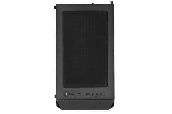 Корпус 2E Gaming Hexagon G338, без БЖ, 2xUSB 3.0, 1xUSB Type-C, 1x120mm, 3x120mm ARGB, TG Side Panel, ATX, чорний 2E-G338 фото