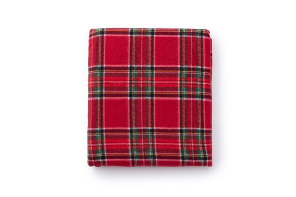 ARDESTO Плед Fleece, 160х200 см, 100% поліестер, клітинка червона