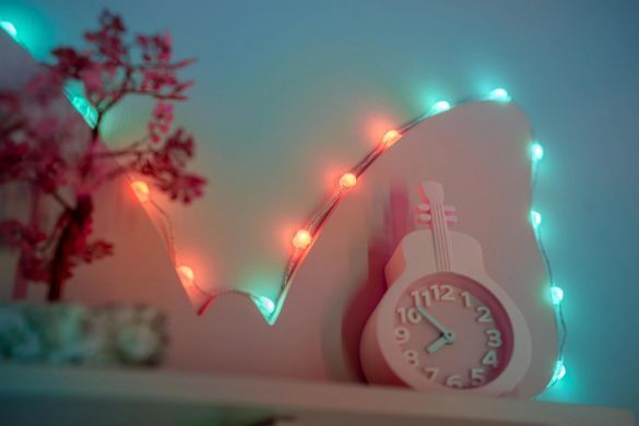 Twinkly Гірлянда Smart LED Twinkly Candies Heart RGB 100 IP20 6м USB-C кабель прозорий без БЖ TWKH100RGB-T фото