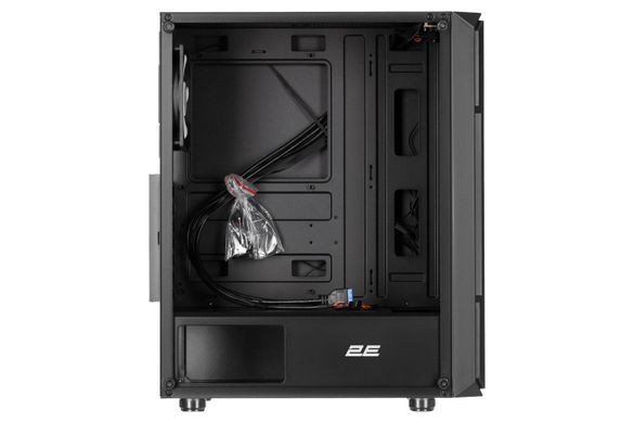 Корпус 2E Gaming Hexagon G338, без БЖ, 2xUSB 3.0, 1xUSB Type-C, 1x120mm, 3x120mm ARGB, TG Side Panel, ATX, чорний 2E-G338 фото